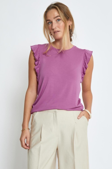 Peppercorn pc7731 temperence ruffle jersey